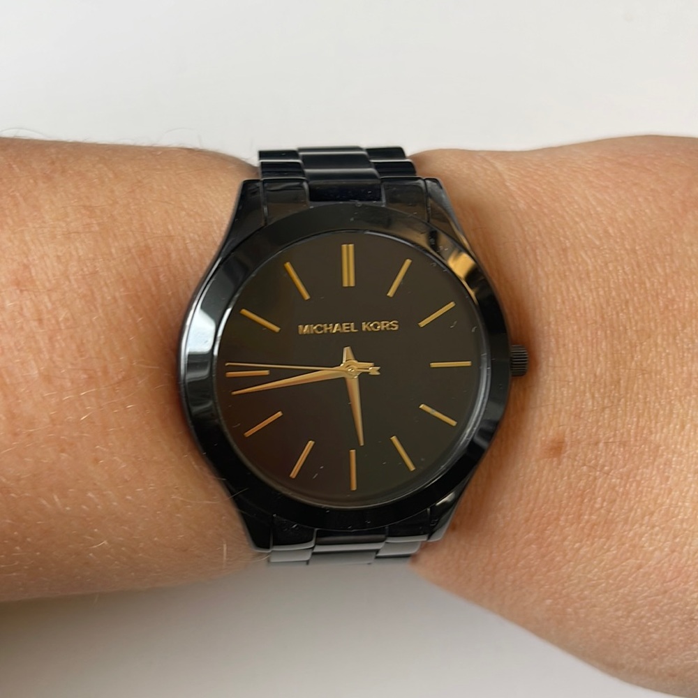 Michael Kors black watch